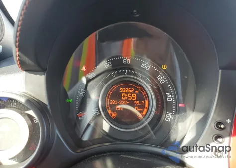 2012 Fiat 500 Abarth из США, поврежденный, VIN 3C3CFFFH8CT337233